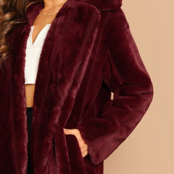 🍂NEW open front solid longline coat - Picture 2 of 7